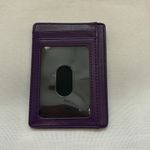 Gold Horse Card Holder – Purple – EUC Photo 1
