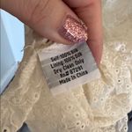 4 Love And Liberty Elegant White Lace Dress 100% silk Size M Photo 2