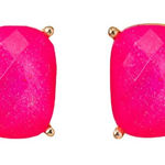 Elegant Pink Stud Earrings Photo 0