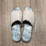 J. McLaughlin  White scalloped sandals size 10 Photo 0