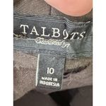 Talbots Woman Signature Pants Brown Straight Leg Rayon Blend Size 10 Photo 3