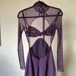 House Of CB HOUSE OF‎ CB S A-C 'Safiya' Black Grape Maxi Dress NWOT Photo 11