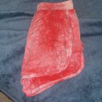 Pink tie dye high rise sweat shorts Photo 3