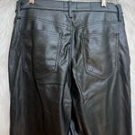 Pistola  Cassie wide leg flare faux leather pants black Photo 7