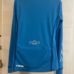 Pearl Izumi  Blue Long Sleeve Blouse Photo 2