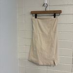 American Eagle  tube top dress in cream Photo 1