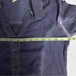 Anthropologie  Top Parsley & Sage 100% Cotton Top Blue Sz Medium Petite Photo 4