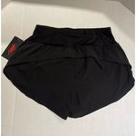 THE GYM PEOPLE High Waisted Running Shorts Size L Black New With Tag Size L Photo 2