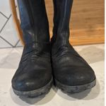 Merrell  Mid Vera Boots Size 8.5 Black leather calf height Side Zip minimalist Photo 2