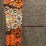 Parsley & Sage Patchwork Tunic Top/Mini Dress Gray & Orange Women’s Medium Photo 4