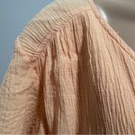 Roolee  Surplice Mom Nursing Dress Peach Apricot Orange XL Spring Summer Photo 1