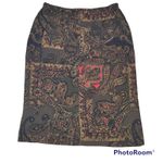 Pendleton  Woman’s Lightweight Paisley Printed Vintage Skirt Size 12 Photo 2