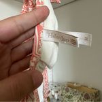 Helen Jon Women's Size M Bikini Mosaic Coral Triangle Top with Gold Hardware Orange Size M Photo 5