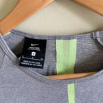 Nike Pro HyperCool Long Sleeve Top Dark Grey, Neon Green Womens Size S Thumbhole Photo 1