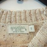 Spartina 449  Shelby Neutral Blush Lightweight Pullover Sweater Size Small Photo 5