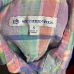Southern Tide 💋Madras Linen Hadley Popover in Prism Pink by , Small Photo 4