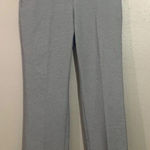 Joie  Pants Womens 10 Houndstooth Straight Leg Black White High Rise Waist Zipper Photo 0