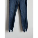 Good American Good Waist Jeans Chew Hem High Rise Medium Wash Women’s Size 8/29 Photo 5