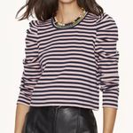 Rebecca Minkoff  Talia Striped Sweatshirt Photo 7