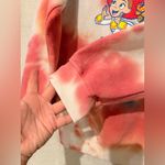 Disney  Toy Story Tie Dye Pull Over Sweatshirt Pink Blue White XS Photo 7