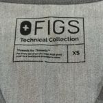 FIGS Women's Catarina Grey Scrub Top XS FW1000 Medical Healthcare Nurse Photo 3