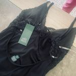 Wild Fable Women's Sleeveless Rosette Cup Maxi Dress - Black Photo 6