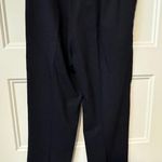 St. John  Sport Navy Pleated Trousers Size 2 Photo 0