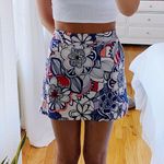 EXPRESS Floral Mini Skirt Photo 2