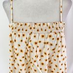 We Wore What New Daisy Print Floral Smocked Midi Dress Ivory Multi Size Medium Photo 5