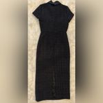 Likely NWOT  Bardot Crystal Floral Button Tweed Cocktail Midi Dress SZ 2 Photo 6