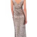 Sorella Vita Brushed Gold Sequined Gown Style 8686 Size 14 Photo 1