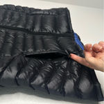 Bernardo  Goose Down Vest Black Full Zip Puffer Vest Womens Medium Packable Black Photo 1