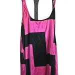 Weavers Hot Pink Racer Back Tank Top Sparkle Smooth Size Small S Bow Chic Summer Photo 0