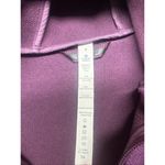 Lululemon Plum City Softshell Tweed Coat/Jacket Womens Sz 8 Full Zip Hoodie Purple Photo 4