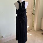 Joie  Black Seamour Twist Front Maxi Dress Size Small Photo 5