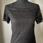 Design Lab Lacy Little Blackk Dress NWT Black Photo 1