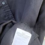 Lucky Brand  Black Shirt Dress long sleeve size medium Photo 4