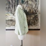 Loft Ann Taylor Knit Blazer Size Small Light Green EUC Photo 8