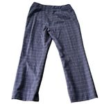 Carlisle  pink and gray plaid wool spandex pants Plus 14 Photo 1