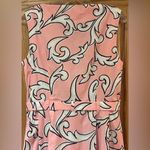 Moschino Boutique  Pink & White Printed Cotton Poplin Belted A-Line Dress Size 12 Photo 8