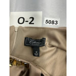 Womans Dress Barn Collection Fit & Flare Cocktail Dress 12 Bronze Rhinestones Photo 2