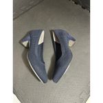 Eileen Fisher  GABBY STRETCH KNIT PUMPS DRESS SHOES Women Size 6.5 Navy BLUE Photo 3