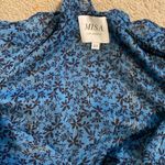 MISA Los Angeles Amelia maxi dress Cerulean Ditzy floral Photo 5