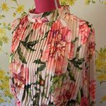 Floral Pleated Mini Dress Size M Multi Size M Photo 4