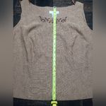 Sag Harbor  Embroidered Tan Women's Top Photo 8