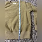Billabong Golden Tan Sherpa Crew Sweatshirt Women’s Small Photo 6