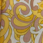 Mango New nwt Maxi long ruffles dress sustainable cotton yellow sz 2 Xs geo Photo 7