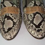Miu Miu Prada Size 5 Python Flats Snakeskin Slip On Moccasin Pointed Toe Loafers Photo 1