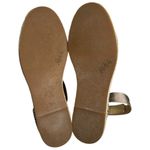 Splendid  Sz 8.5 Pink Rose Gold Metallic Leather Ankle Strap Espadrilles Sandals Photo 8