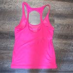 Nike  Dri-Fit Pink/Yellow Tank Top with Built in Bra Women’s Size Medium Photo 4